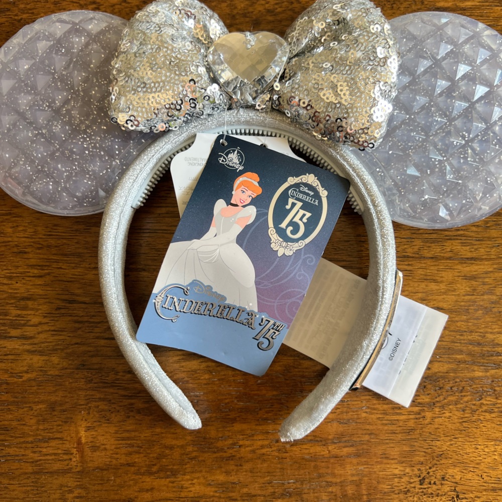 Disney Cinderella 75th anniversary ears.